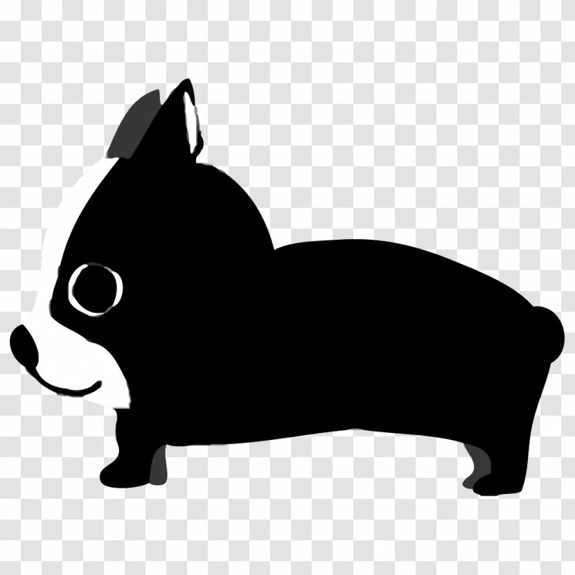 French Bulldog Whiskers Non-sporting Group Dog Breed - Black And White Transparent PNG