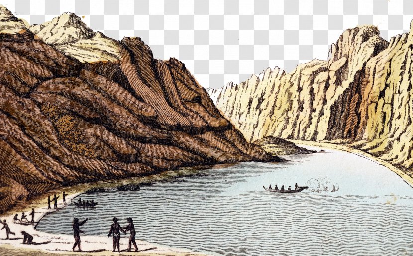 Nuku Hiva Oa Tahuata Windmill Islands - Ancient Rocky River Illustration Transparent PNG