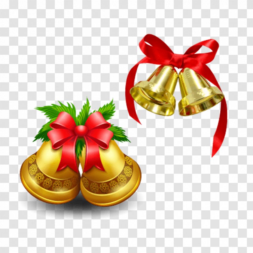 Christmas Clip Art - Sprite - Ornament Bell Transparent PNG
