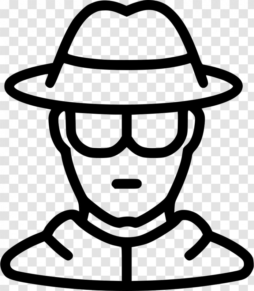 Clip Art - Monochrome Photography - Spies Transparent PNG