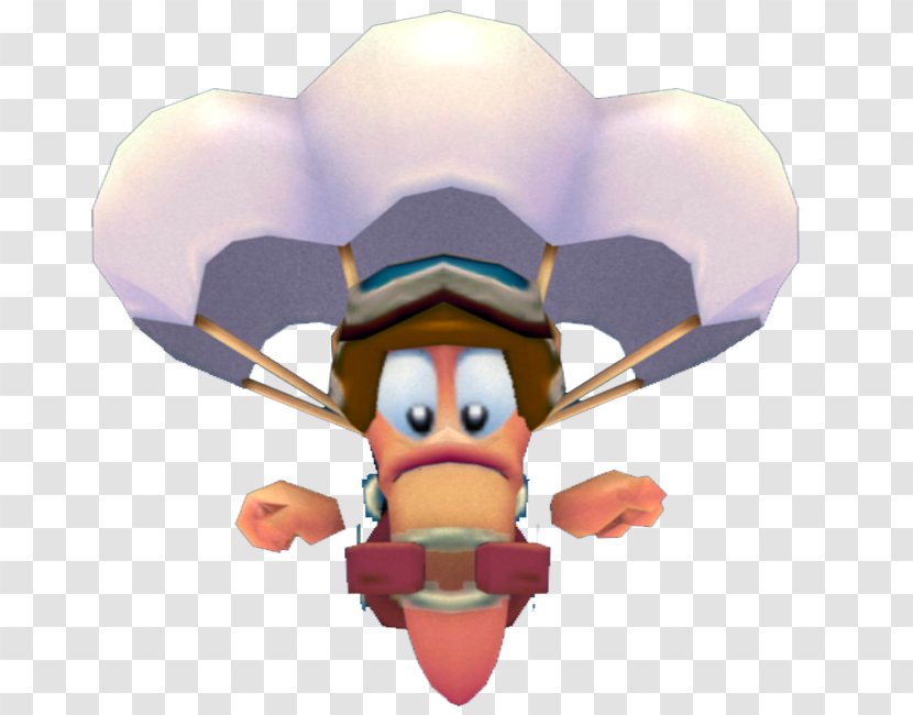 Worms 3D Armageddon GameCube Parachute - Extreme Sport Transparent PNG