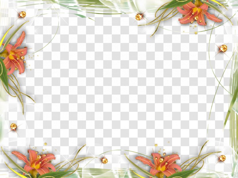 Picture Frames Clip Art - Drawing - Abstract Floral Frame Transparent PNG