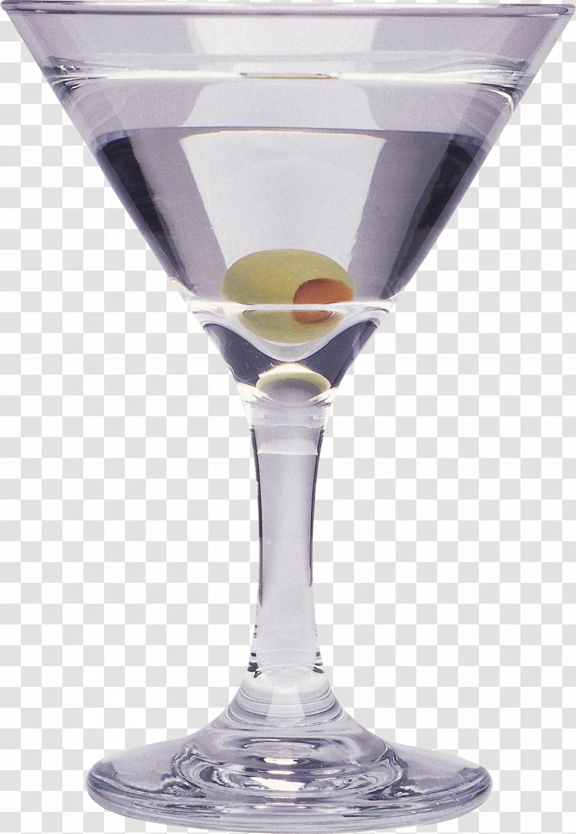Wine Glass Martini Cocktail Champagne - Classic Transparent PNG