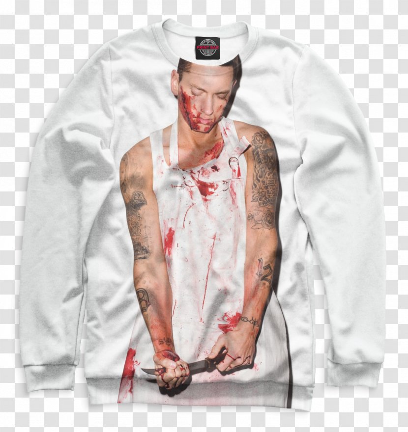 Long-sleeved T-shirt Clothing Arm - Cartoon - Eminem Transparent PNG