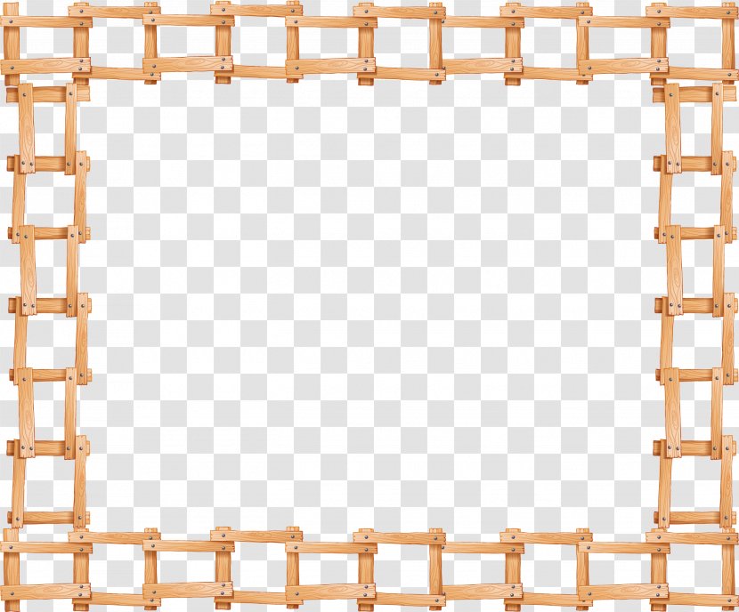 Picture Frames Royalty-free Clip Art - Rectangle - Vector Wood Frame Transparent PNG