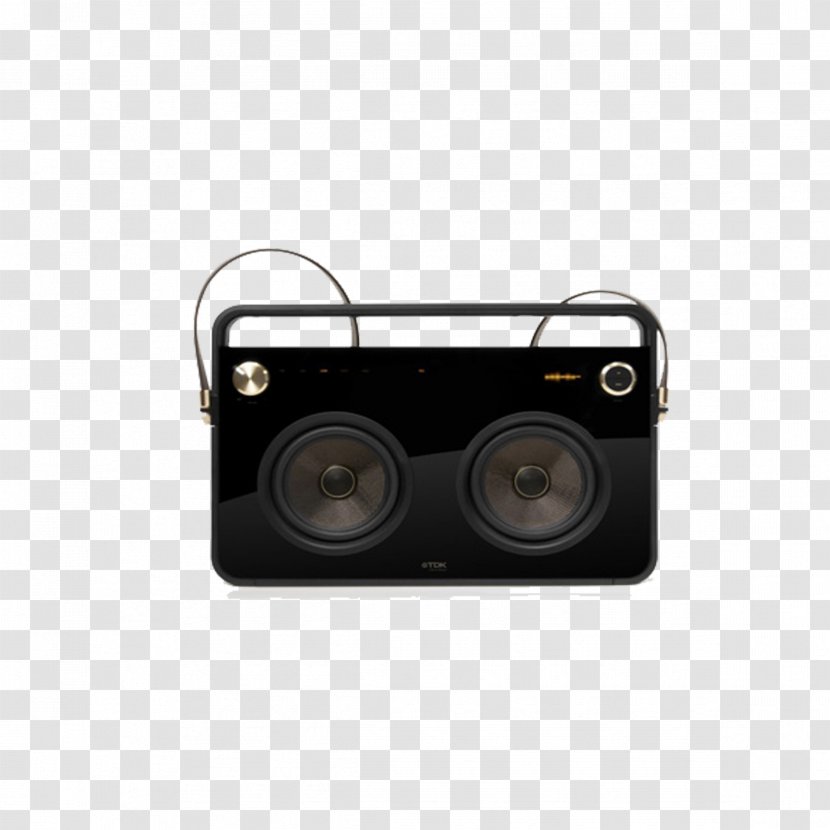 Compact Cassette Boombox Magnetic Tape Deck - Tree Transparent PNG