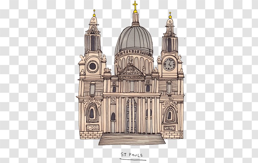 Middle Ages Medieval Architecture Basilica Steeple Facade - Historic Site - Cathedral Transparent PNG