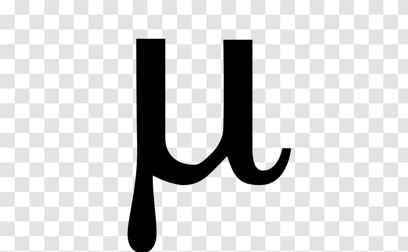 Mu Font - Letter - Symbol Transparent PNG