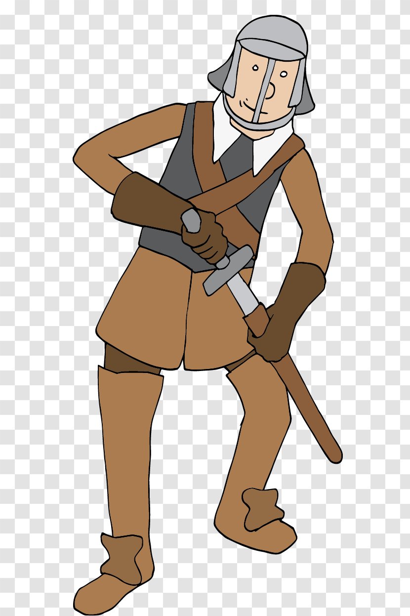 English Civil War Roundhead Cavalier American 1640s - Tree - Clipart Transparent PNG