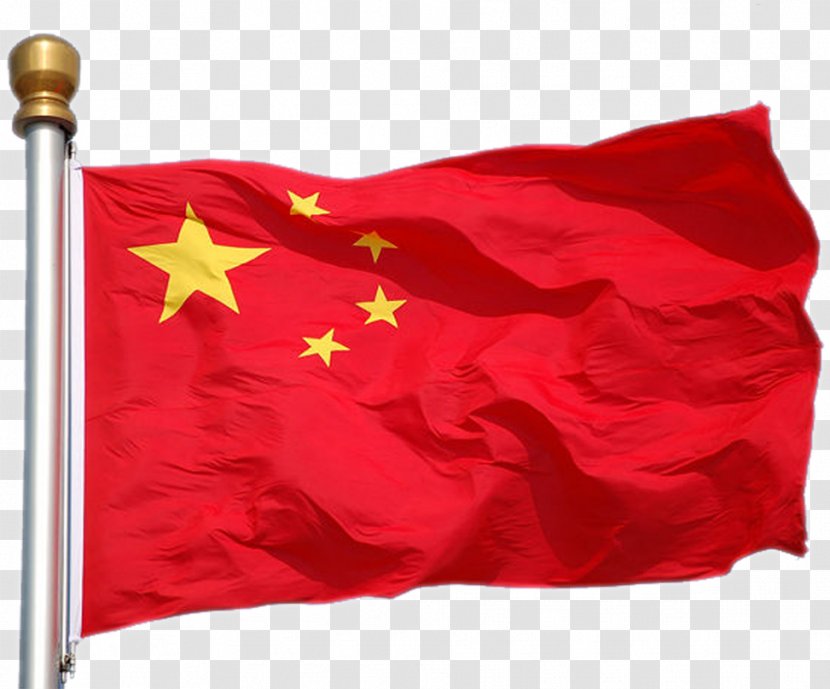 Flag Of China United States National - East Timor - Red Flagpole Free Downloads Transparent PNG