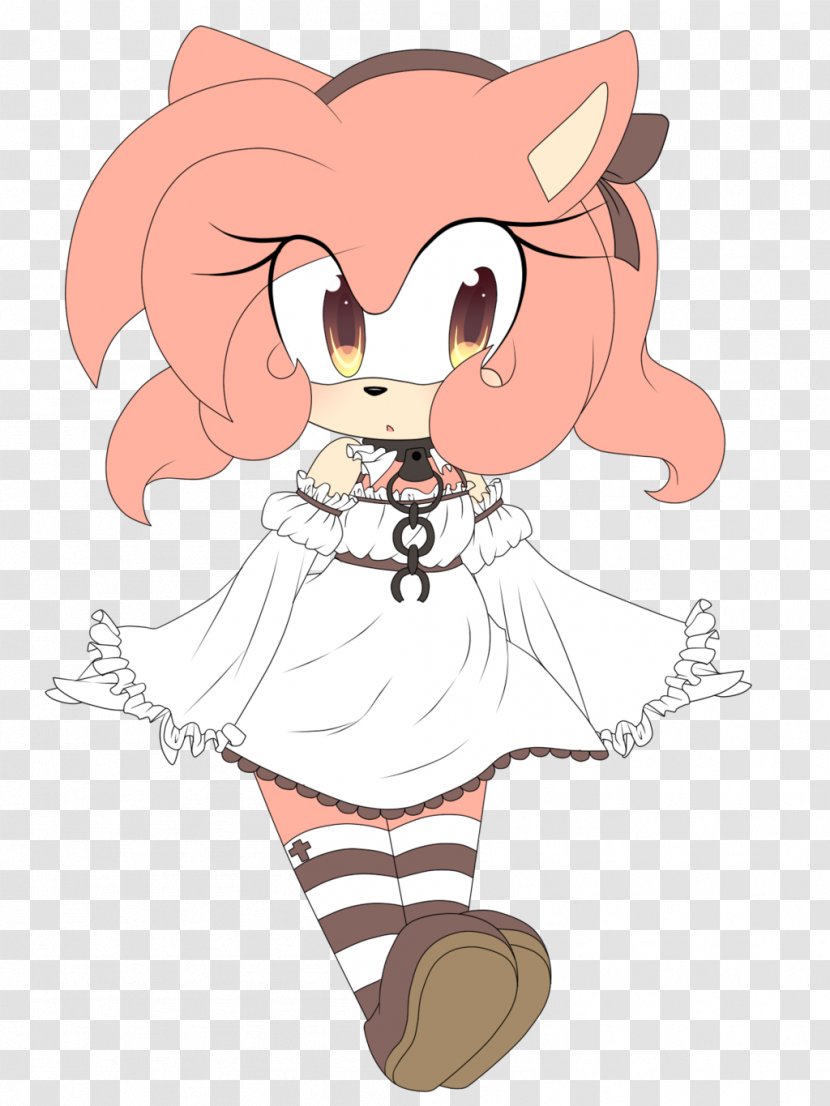 Amy Rose Sonic The Hedgehog Child Age - Watercolor Transparent PNG