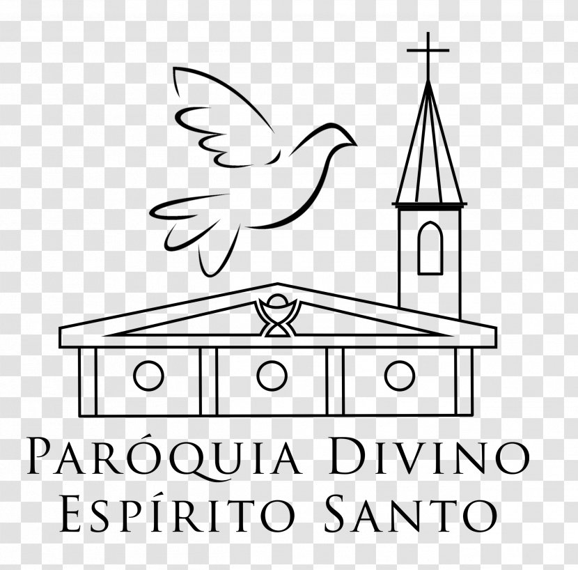 Paróquia Do Divino Espírito Santo Parish Holy Spirit Saint Mass - Espiritu Transparent PNG