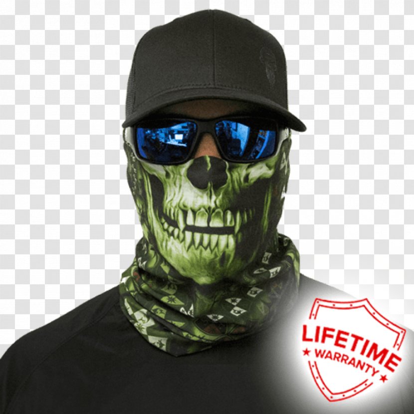 Face Shield Balaclava Kerchief Neck Gaiter Mask - Multi-face Transparent PNG