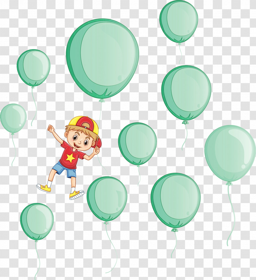 Balloon Turquoise Transparent PNG