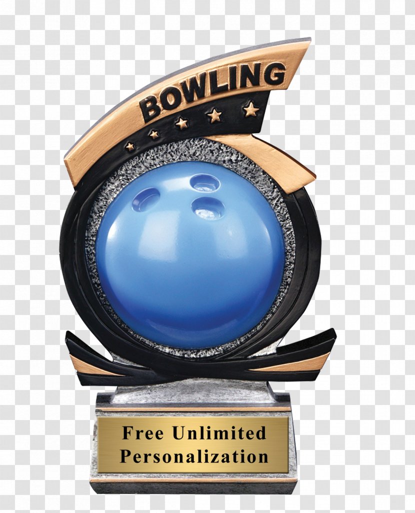 Trophy Award Bowling Gold Medal - Strike Transparent PNG