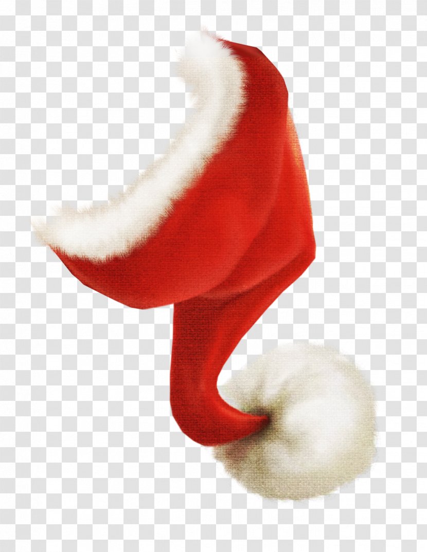 Santa Claus Christmas Hat - Red Transparent PNG