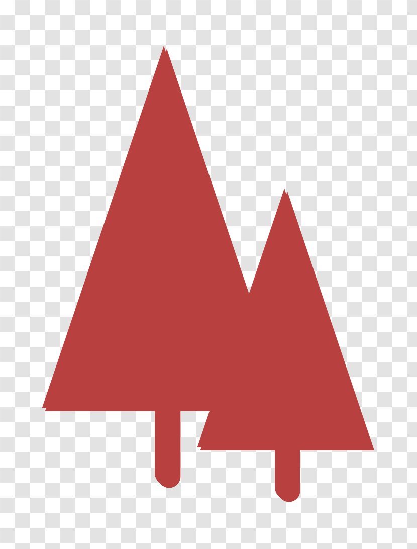Christmas Icon Forest Nature - Tree - Logo Transparent PNG