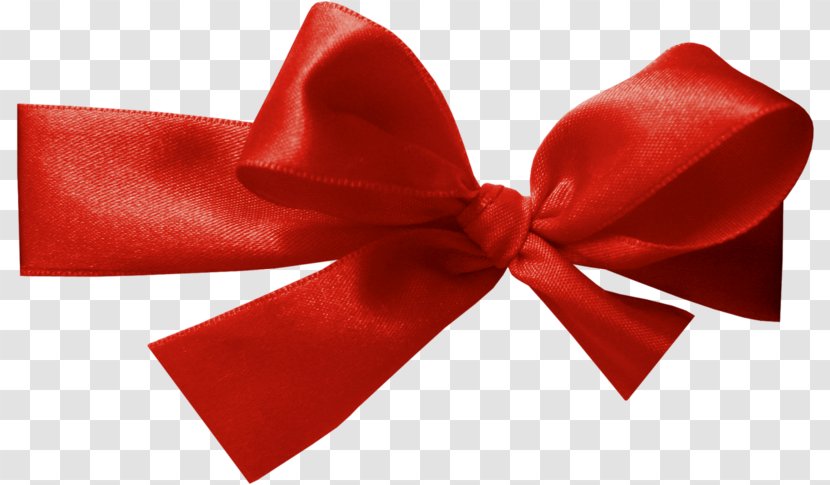 Ribbon Red Clip Art - Gift - Bow Transparent PNG
