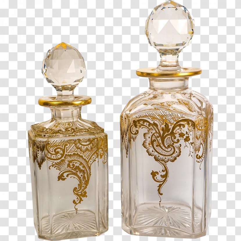 Glass Bottle Decanter Perfume - Barware Transparent PNG