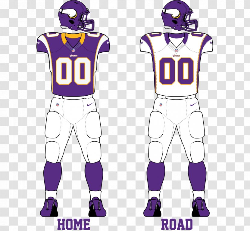2014 Minnesota Vikings Season NFL 2015 Jersey - Uniform Transparent PNG
