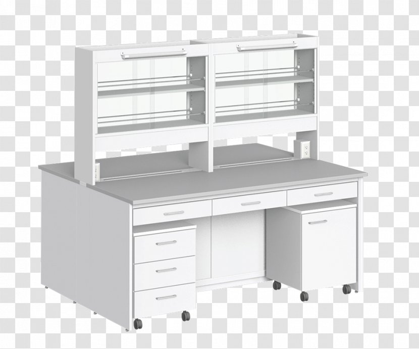 Desk Particle Board Laboratory Furniture Science - Technology - Daltons Transparent PNG