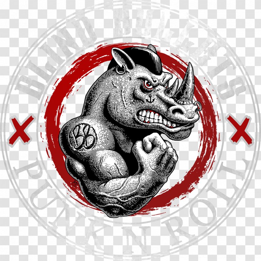 Rhinoceros Logo T-shirt Animal Font - Legendary Creature - Blind Transparent PNG
