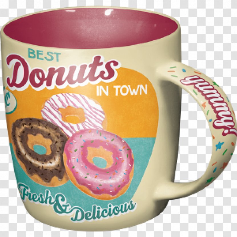 Mug Best Donuts In Town Espresso Coffee Cup Transparent PNG