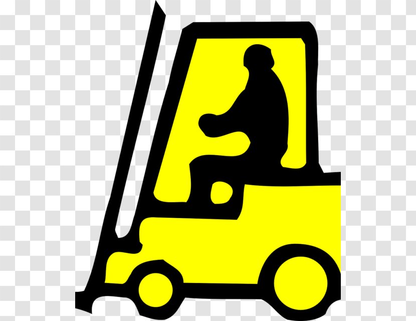 Forklift Warning Sign Pallet Jack Clip Art - Vehicle - Ladder Of Success Transparent PNG