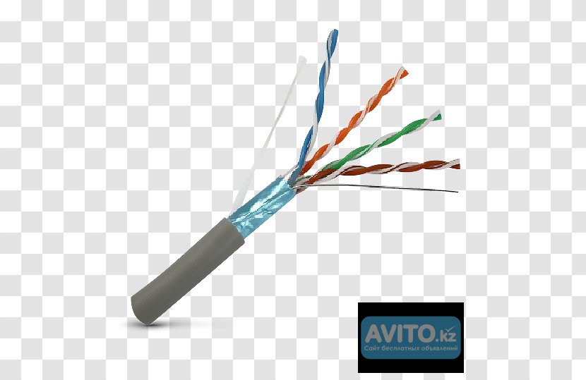 Category 6 Cable Cavo FTP Twisted Pair 5 Electrical Transparent PNG