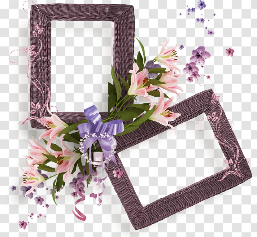 Flower Picture Frames Floral Design - Page Layout Transparent PNG