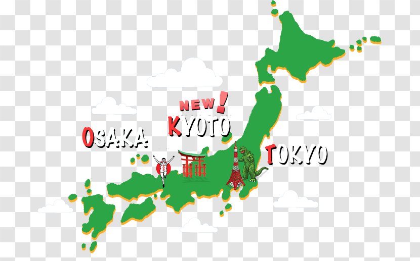 Osaka Japanese Maps Photography - Map Transparent PNG