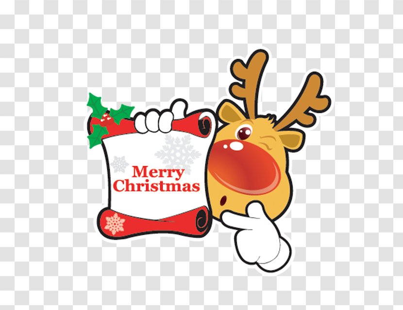 Santa Claus Vector Graphics Christmas Day Mrs. Clip Art - Deer Transparent PNG
