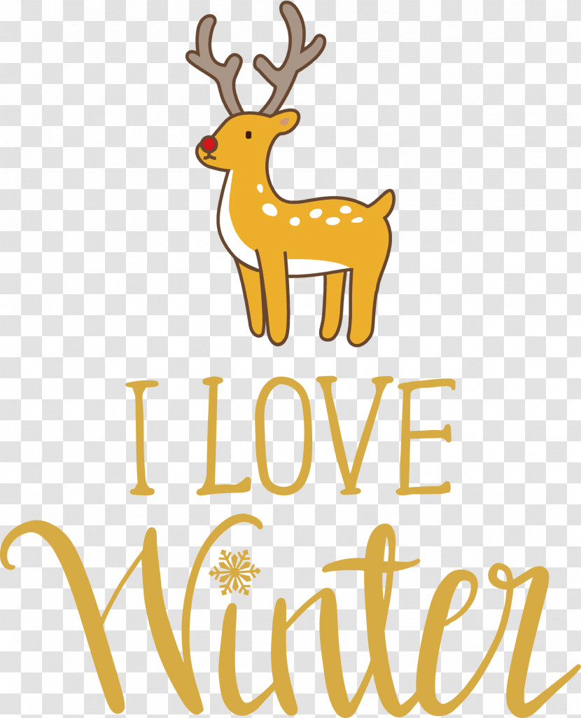 I Love Winter Winter Transparent PNG