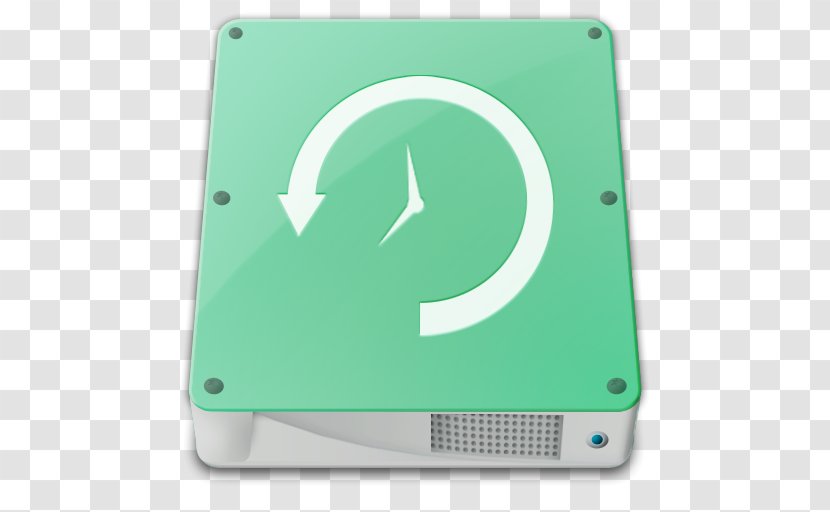 Time Machine MacOS Download - Green - Aqua Infographic Transparent PNG