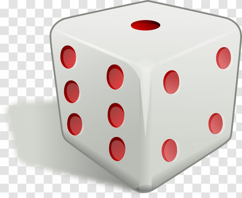 Risk Dice Cube 3D Computer Graphics Clip Art - Roleplaying Game - Painted White Transparent PNG