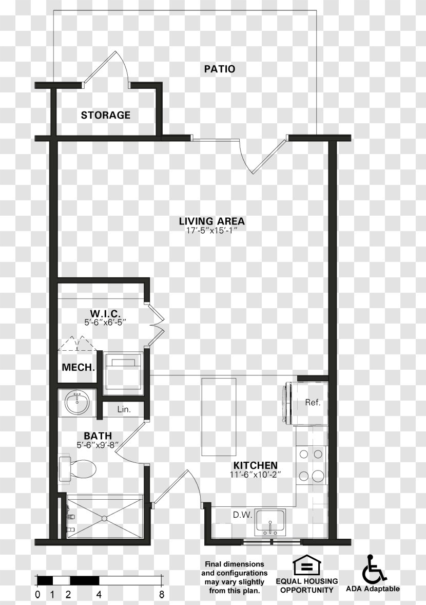 Floor Plan Line Angle Transparent PNG