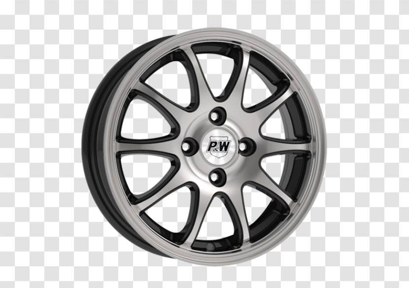 Car Alloy Wheel Rim Tire - Spoke Transparent PNG