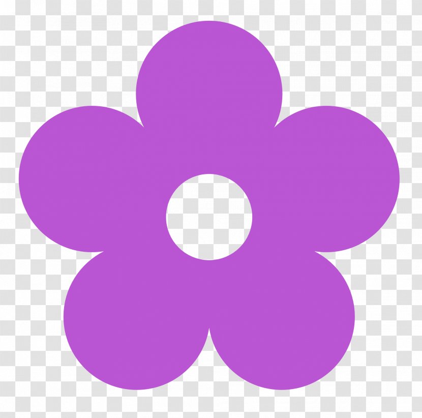 Purple Flower Violet Free Content Clip Art - Lilac - Colors Cliparts Transparent PNG