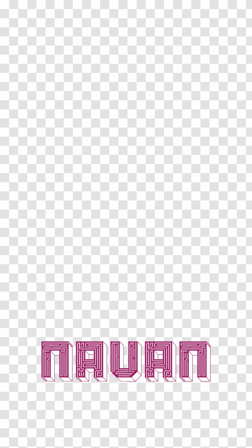 Logo Brand Line Font - Pink Transparent PNG