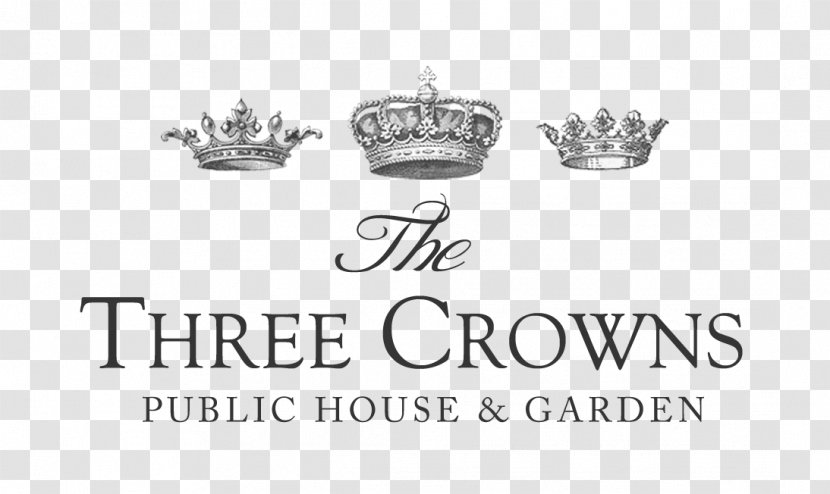 The Three Crowns Pub Logo Billingshurst - Text - Enjoy Afternoon Tea Transparent PNG