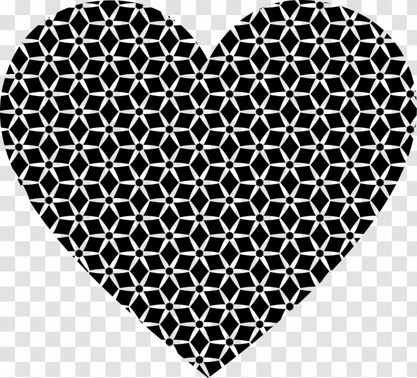 Monochrome Line Art Clip - Honeycomb - Seamless Transparent PNG