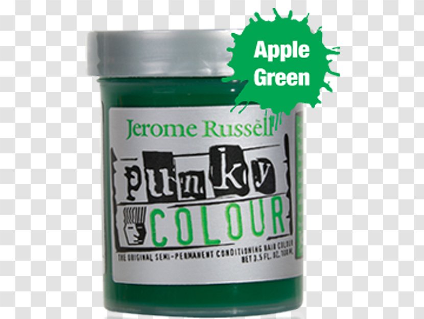 Green Hair Coloring Dye - Post It Transparent PNG