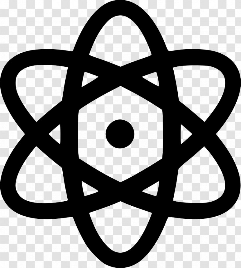 Science Atom Physics Laboratory - Line Art Transparent PNG