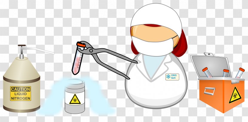 Cryogenics Thermoses Liquid Nitrogen Clip Art - Scientists Transparent PNG