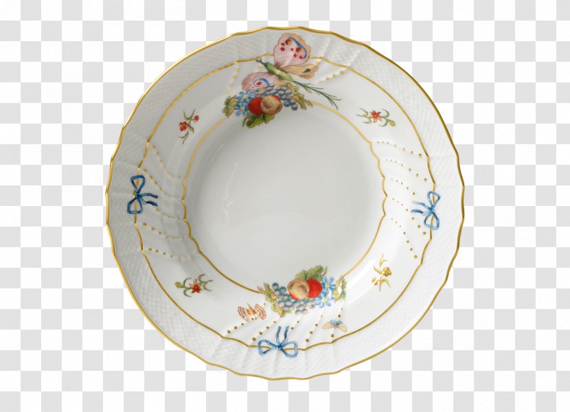 Plate Sanssouci Porcelain Rosenthal Tureen - Platter Transparent PNG