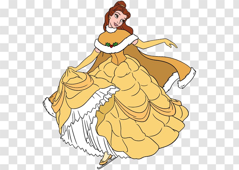 Belle Beauty And The Beast Cogsworth Mrs. Potts - Mrs Transparent PNG