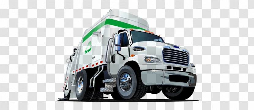 Waste Garbage Truck Car Recycling - Automotive Design Transparent PNG