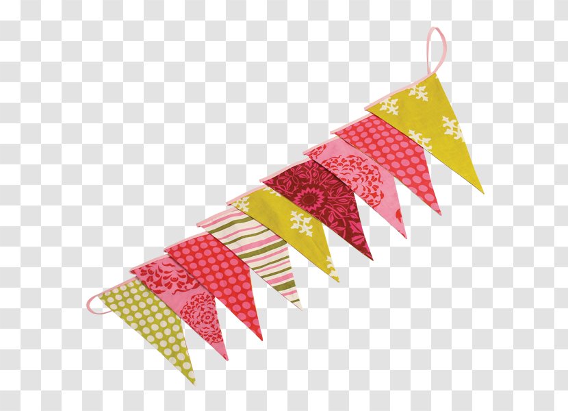Bunting Banner Textile Color Flag - Fair Trade Transparent PNG