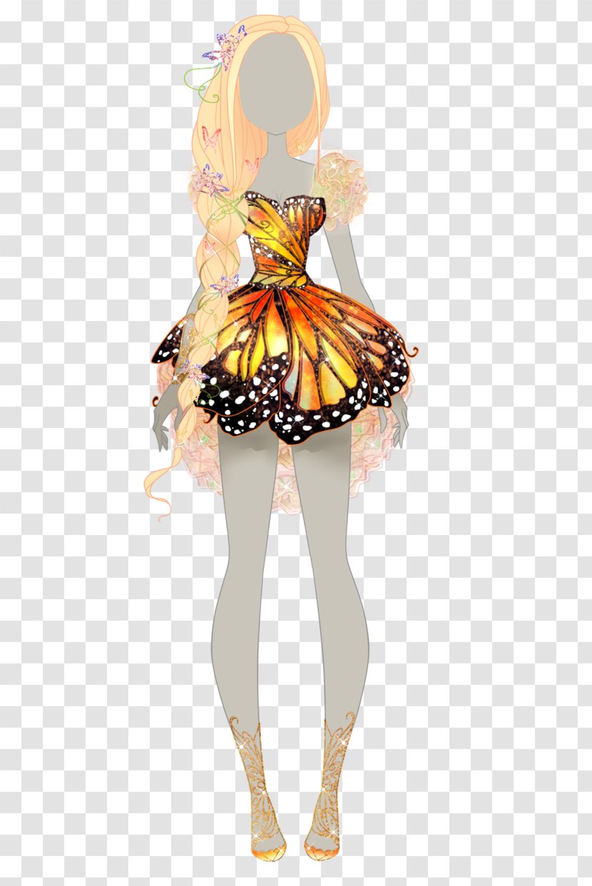 Costume Roxy Clothing Butterflix Dress - Insect Transparent PNG