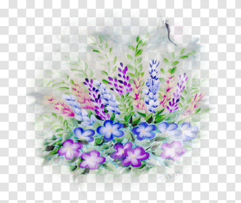 Floral Design Artificial Flower Cut Flowers - Lupin Transparent PNG